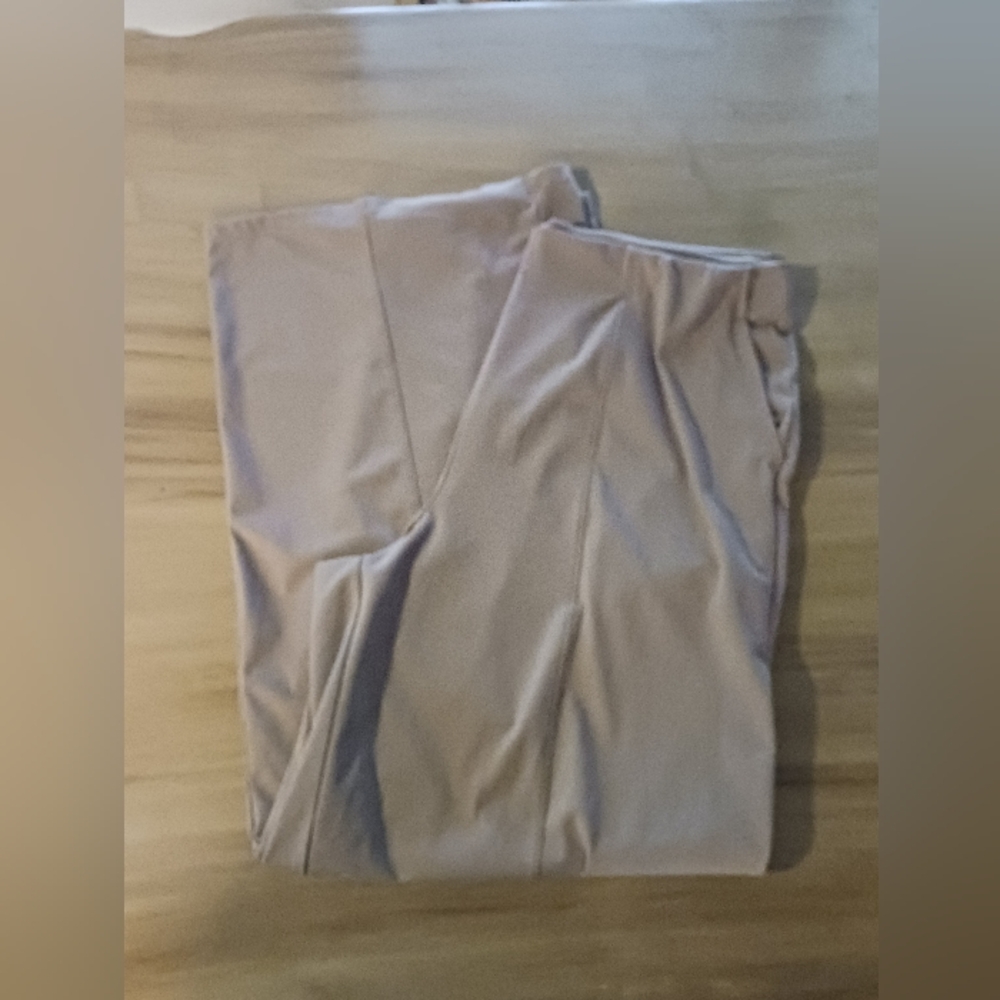 Powersoft Go Dry Ladies Trouser XL  Neutral Tan Stretchy Side Pockets